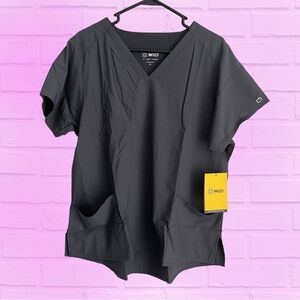 NWT Medical Scrubs (Top & Bottoms) WonderWink W123 | in Gray | Women's XL